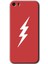 iPhone 5s Kılıf Hd Desen Baskılı Arka Kapak + Esnek Nano Cam - Flash Logo 1