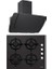 CS5343B01 - 3373 Misto 60 Siyah Cam Ankastre Set 1