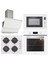 BO6502W02 - CS5349W01 - 3420 Classy 60 - MW9018W01 Beyaz Cam Ankastre Set 1