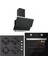 BO6504B01 - CS5349B01 - 3420 Classy 60 Siyah Cam Ankastre Set 1