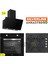 BO6501B01 - CS5343B01 - 3457 Soho 60 Siyah Cam Ankastre Set 2