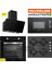 BO6501B01 - CS5349B01 - 3457 Soho 60 - MW9018B01 Siyah Cam Ankastre Set 1