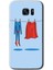 Galaxy S7 Edge Kılıf Hd Desen Baskılı Arka Kapak + Kırılmaz Cam - Izin Günü 1