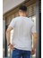 Scarp Nakışlı Parçalı Waffle Desen Slim Fit Likralı Erkek Tshirt 3