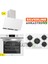 BO6504W01 - CS5365W01 - 3457 Soho 60 Beyaz Cam Ankastre Set 1