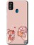 Galaxy M21 Kılıf Hd Desen Baskılı Arka Kapak + Esnek Nano Cam - Meyveli Süt 1