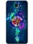 Galaxy J7 Prime Kılıf Hd Desen Baskılı Arka Kapak - Gizemli Pusula 1