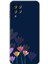 Galaxy M32 Kılıf Hd Desen Baskılı Arka Kapak - Çizim Çiçekleri 1
