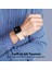 Dux Ducıs Apple Watch 42-44-45MM Için Manyetik Zincir Versiyon Pu Deri Kayış Kordon 4