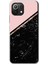 Xiaomi Mi 11 Kılıf Hd Desen Baskılı Arka Kapak + Kırılmaz Cam - Yarım Mermer 1