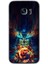 Galaxy S7 Edge Kılıf Hd Desen Baskılı Arka Kapak + Kırılmaz Cam - Ballı Baykuş 1