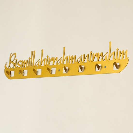 Wall Art İstanbul Besmele Metal Duvar Askılık Metal Fiyatı