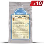 Altıncezve Soft Dondurma Tozu Vanilyalı 1.300 gr x 10 Adet - 5l (Süt)