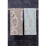 Class Penye Pamuğu 50 x 100 cm İpliği Boyalı 2'li Set Mirage V1