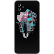 Gramaphone Galaxy A13 5g Kılıf Hd Desen Baskılı Arka Kapak + Kırılmaz Cam - Heykel