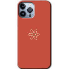 Gramaphone iPhone 13 Pro Kılıf Hd Desen Baskılı Arka Kapak + Kırılmaz Cam - Atom
