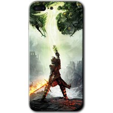 Gramaphone iPhone 7 Plus Kılıf Hd Desen Baskılı Arka Kapak + Kırılmaz Cam - Dragon Hunter