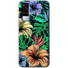 Gramaphone Vivo Y53S Kılıf Hd Desen Baskılı Arka Kapak - Hibiscus Flowers