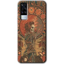 Gramaphone Vivo Y31 2021 Kılıf Hd Desen Baskılı Arka Kapak - Aşk