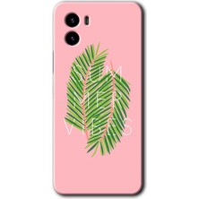 Gramaphone Vivo Y15S Kılıf Hd Desen Baskılı Arka Kapak + Esnek Nano Cam - Summer Vibes