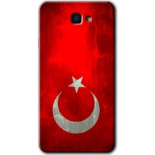 Gramaphone Galaxy J7 Prime Kılıf Hd Desen Baskılı Arka Kapak + Kırılmaz Cam - Albayrak