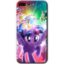 Gramaphone iPhone 7 Plus Kılıf Hd Desen Baskılı Arka Kapak + Kırılmaz Cam - Pony