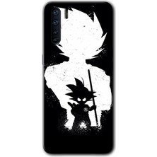 Oppo A91 Kılıf Hd Desen Baskılı Arka Kapak - Anime