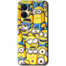 Xiaomi Redmi Note 11E Kılıf Hd Desen Baskılı Arka Kapak - Minion Ordusu
