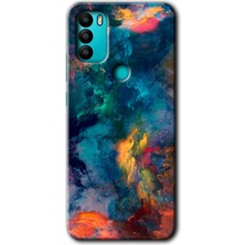 General Mobile Gm 21 Plus Kılıf Hd Desen Baskılı Arka Kapak - Valhalla