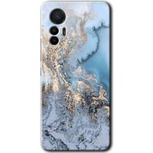 Gramaphone Xiaomi Mi 12 Lite Kılıf Hd Desen Baskılı Arka Kapak - Eski Mermer