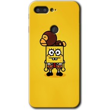 General Mobile Gm 9 Pro Kılıf Hd Desen Baskılı Arka Kapak - Sünger Bob