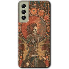 Galaxy S21 Fe Kılıf Hd Desen Baskılı Arka Kapak - Aşk