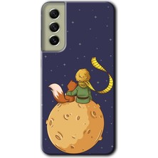 Galaxy S21 Fe Kılıf Hd Desen Baskılı Arka Kapak - Küçük Prens