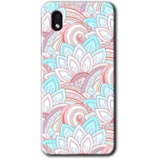 Galaxy A01 Core Kılıf Hd Desen Baskılı Arka Kapak + Kırılmaz Cam - Çin Mandala 1