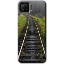 Oppo A73 Kılıf Hd Desen Baskılı Arka Kapak - Tren Yolu