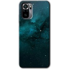 Gramaphone Redmi Note 10S Kılıf Hd Desen Baskılı Arka Kapak - Yıldızlararası