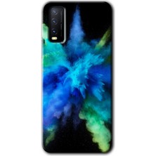 Gramaphone Vivo Y11S Kılıf Hd Desen Baskılı Arka Kapak - Karışım 1
