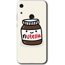 Huawei Y6S 2019 Kılıf Hd Desen Baskılı Arka Kapak - Nutella Aşkım