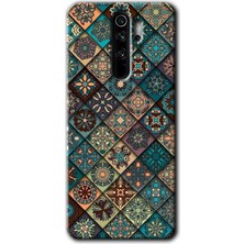 Redmi Note 8 Pro Kılıf Hd Desen Baskılı Arka Kapak - Mat Mandala