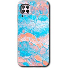 Huawei P40 Lite Kılıf Hd Desen Baskılı Arka Kapak + Kırılmaz Cam - Bubbles 1