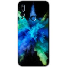 Gramaphone Huawei P Smart Z Kılıf Hd Desen Baskılı Arka Kapak + Esnek Nano Cam - Karışım 1