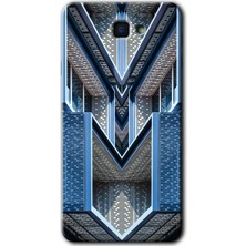 Gramaphone Galaxy J7 Prime 2 Kılıf Hd Desen Baskılı Arka Kapak + Kırılmaz Cam - Retro Building