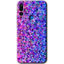 Gramaphone Huawei Y9 Prime 2019 Kılıf Hd Desen Baskılı Arka Kapak - Pixel Mozaik