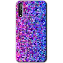 Gramaphone Huawei Y8P Kılıf Hd Desen Baskılı Arka Kapak - Pixel Mozaik