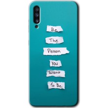Gramaphone Galaxy A50S Kılıf Hd Desen Baskılı Arka Kapak + Esnek Nano Cam - Want You