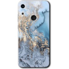Gramaphone Huawei Y6S 2019 Kılıf Hd Desen Baskılı Arka Kapak - Eski Mermer