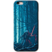 Gramaphone Apple iPhone 6s Kılıf Hd Desen Baskılı Arka Kapak + Kırılmaz Cam - Jedi