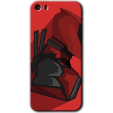 Gramaphone Apple iPhone 5 Kılıf Hd Desen Baskılı Arka Kapak - Deadpool