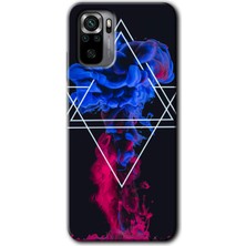 Gramaphone Redmi Note 10 Kılıf Hd Desen Baskılı Arka Kapak - Mekanik Duman 1