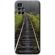 Gramaphone Redmi 10 Kılıf Hd Desen Baskılı Arka Kapak - Tren Yolu
